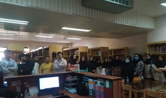 برگزاری تور آشنایی با کتابخانه دانشکده پرستاری و مامایی خرم آباد برای دانشجویان جدیدالورود